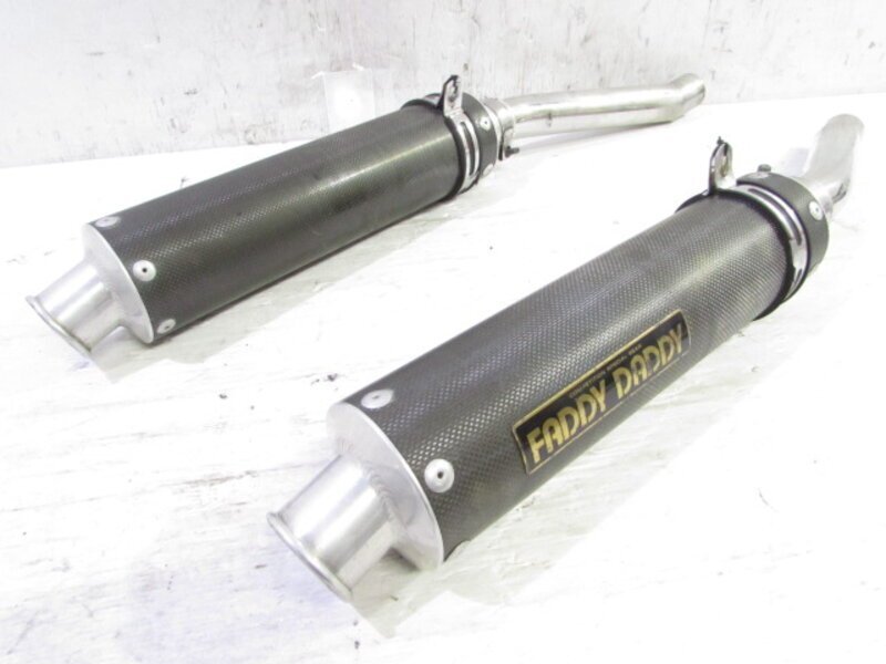 ホーネット250 FADDY DADDYマフラー 中古美品 おまけ付きの落札情報