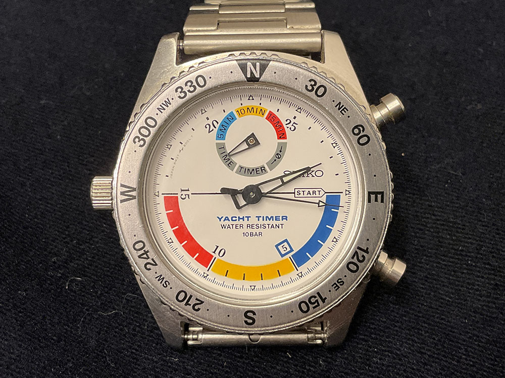 ☆セイコー SEIKO☆ ヨットタイマー YACHT TIMER 8M37-6000の落札情報