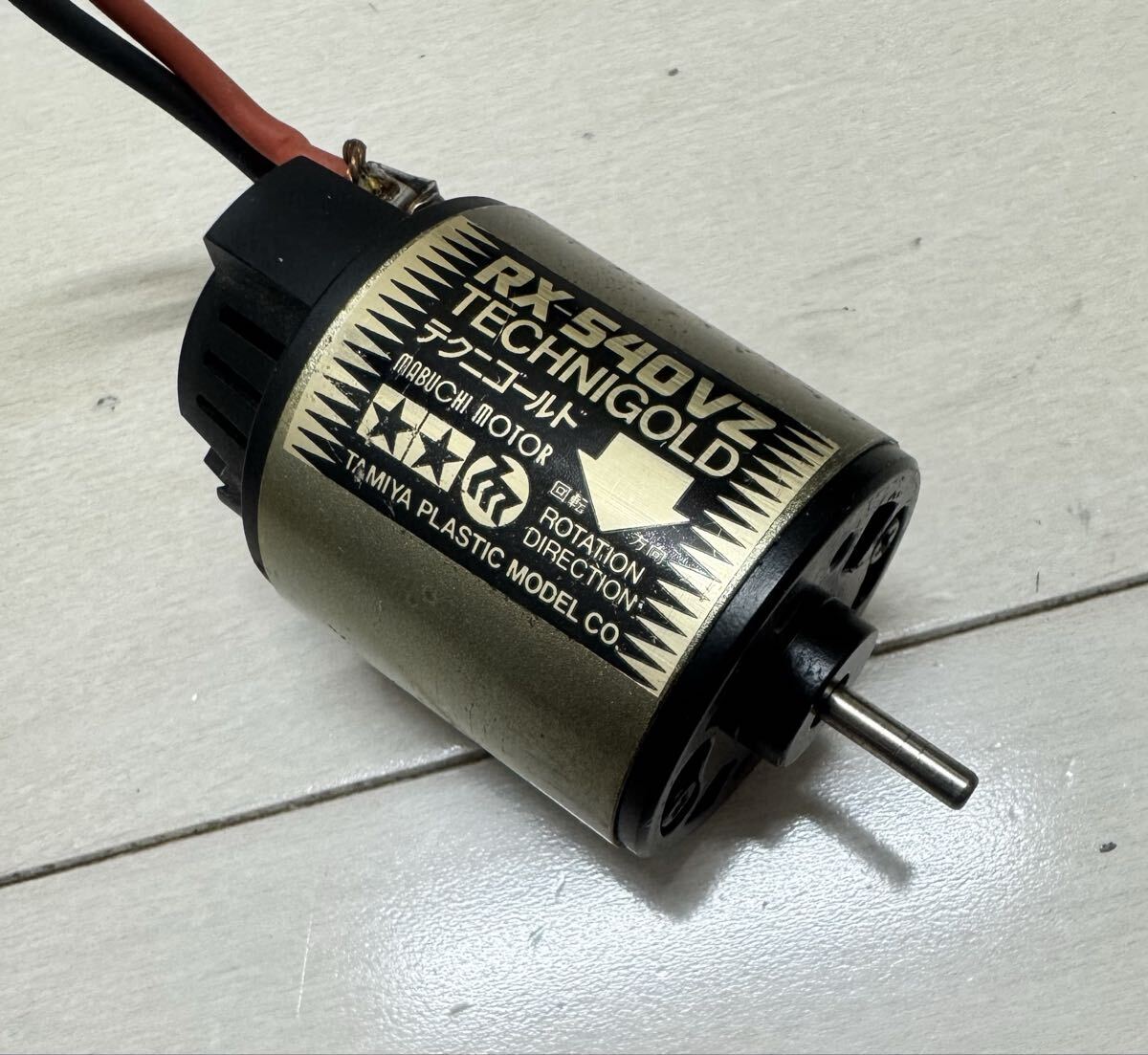 新品】ラジコンモーター タミヤテクニゴールド RX-540VZ 新品未使用の