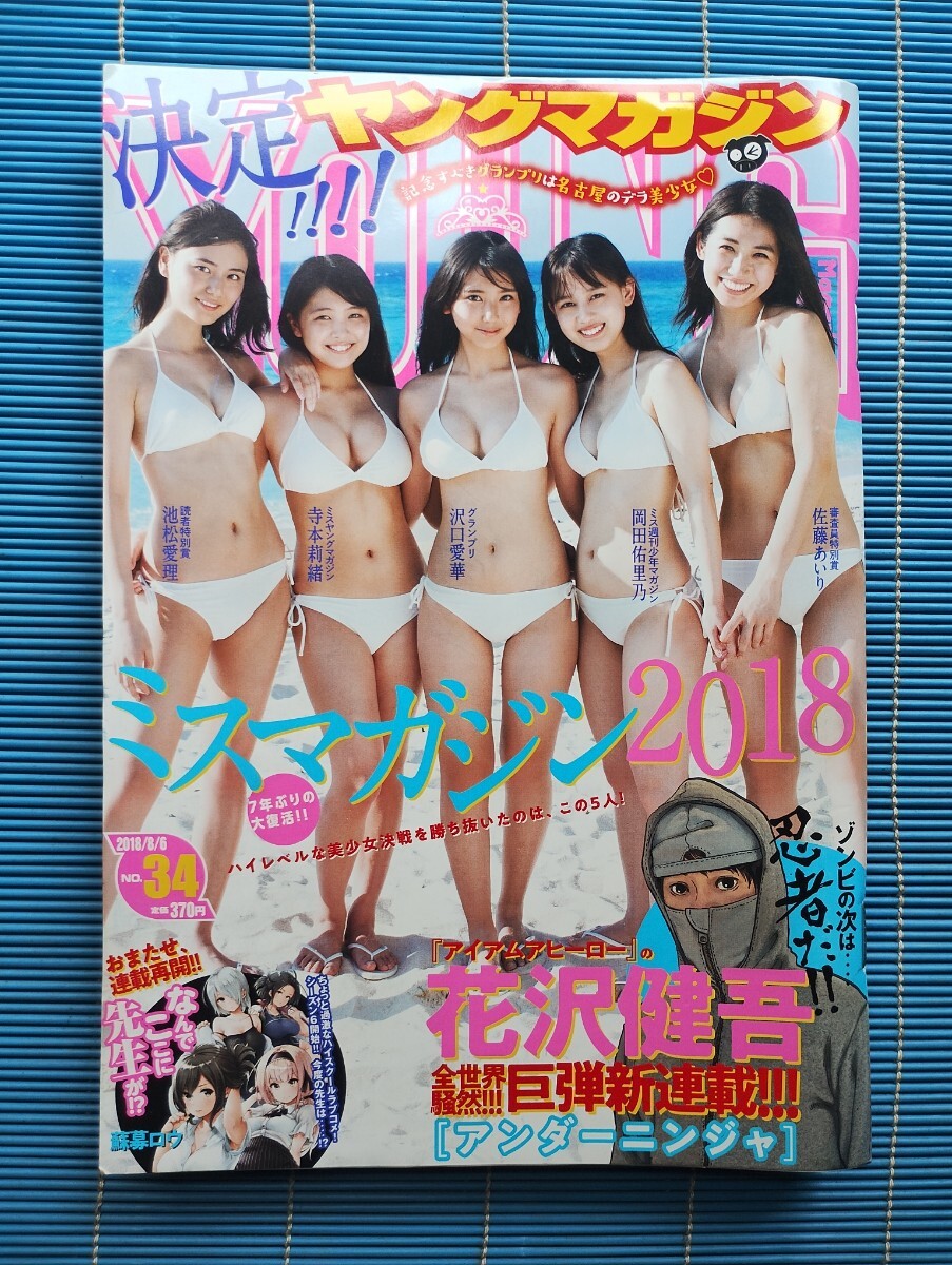 やや傷や汚れあり】週刊ヤングマガジン 2002年26号 ミスマガジン2002