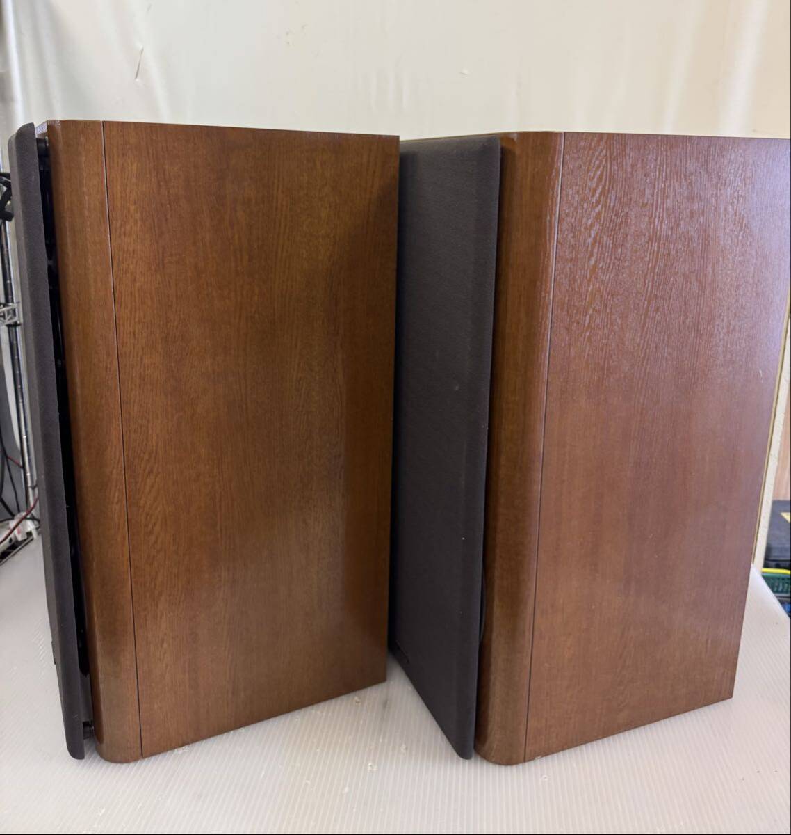 中古】☆ONKYO☆E-213A OAK スピーカーペア 2WAY 密閉方式 ブック