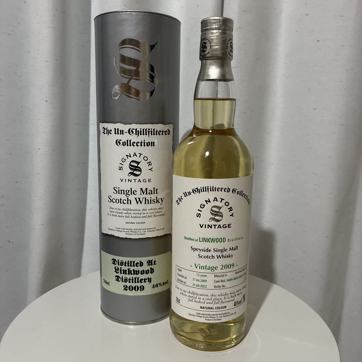 1円～☆古酒☆リンクウッド 12年 黒ラベル スクリューキャップ ☆特級