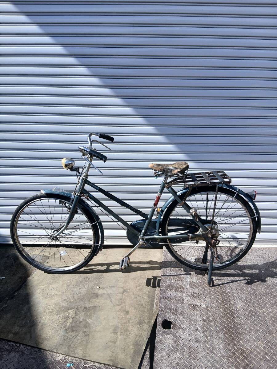 □昭和レトロ ツバメ 自転車 26インチ 中古自転車 ARAYA 新家工業