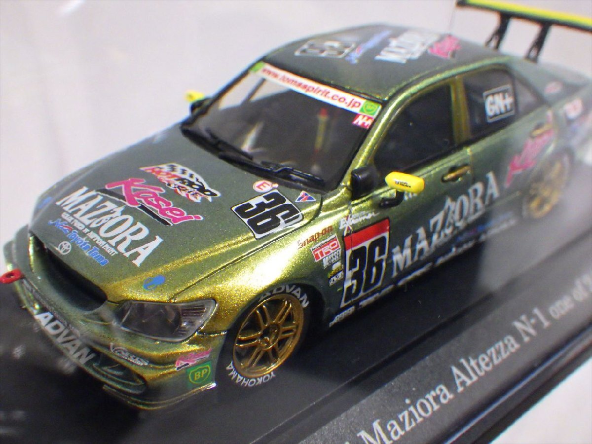 傷や汚れあり】エブロ 1/43 ネッツ マジョーラ コーセー アルテッツァ