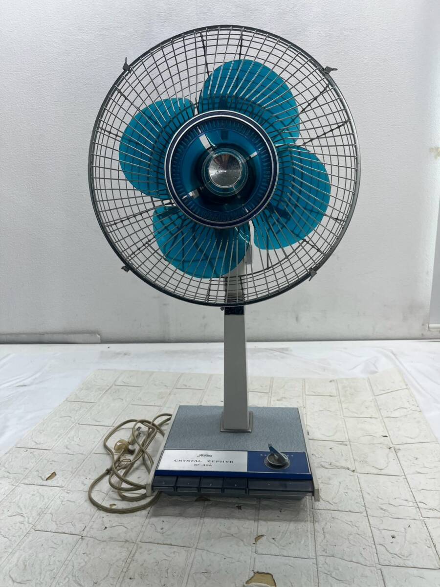 東芝 扇風機 SF-30F CRYSTAL ZEPHYR クリスタルゼファー 羽根径30cm