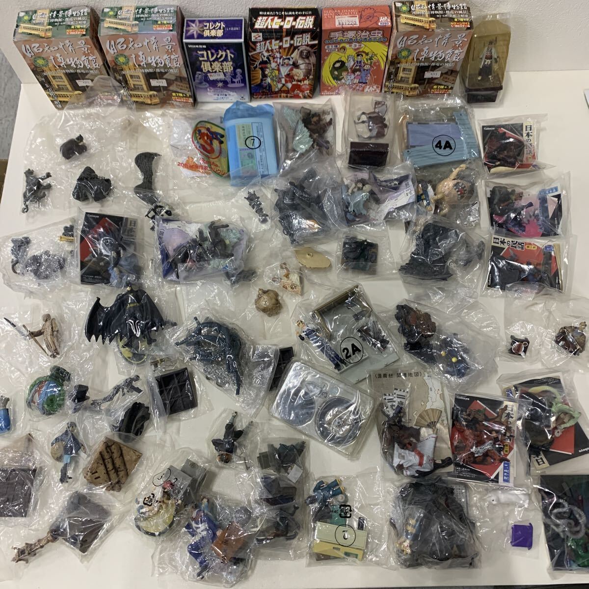 昭和情景博物館 金魚鉢の光 商店・酒屋・雑貨屋・阪神国道線71形 4種の