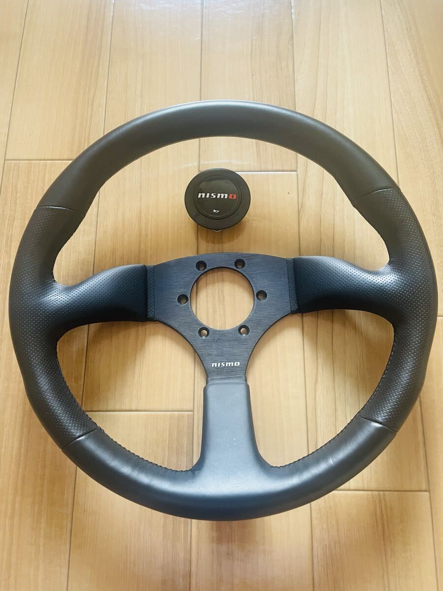 やや傷や汚れあり】希少 絶版 BNR32 ニスモ オプション 旧ロゴ レザー