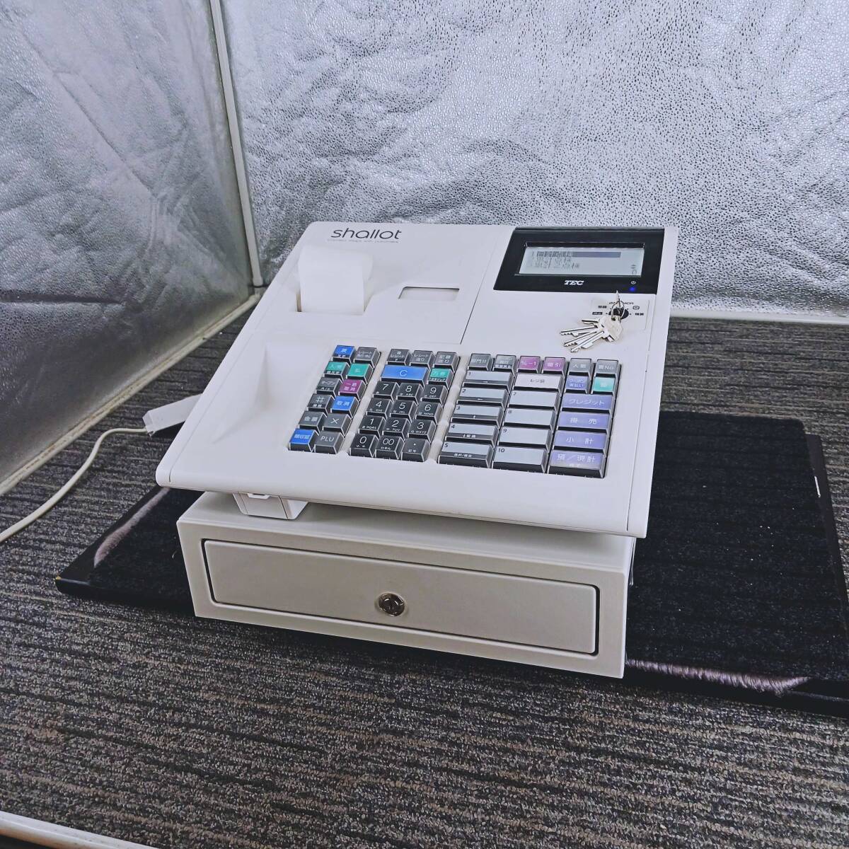 中古】東芝テック(東芝TEC) 電子レジスター「MA-301」☆カギ・インク