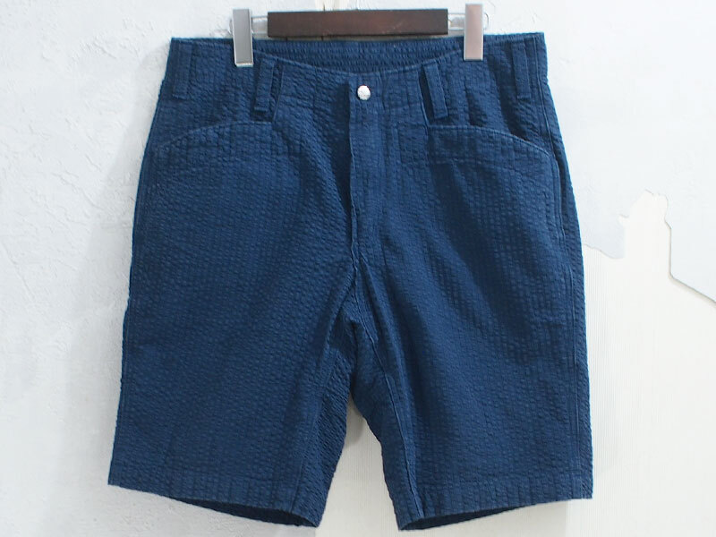 新品】新品 テンダーロイン S.W PNT SHORTS Sサイズ スティールブルー