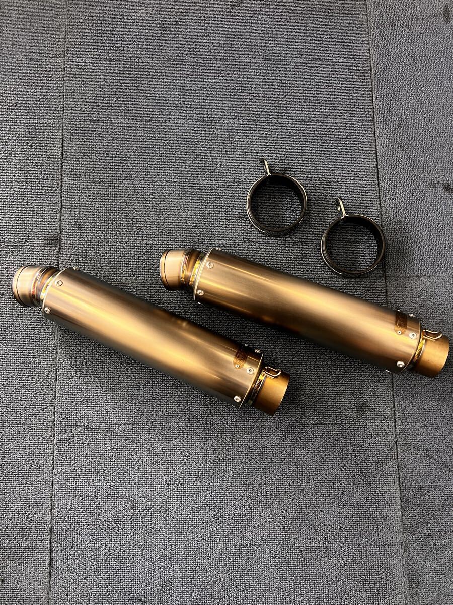 中古】ER-4n ER400B 大人気 WR'S製 ステンレスマフラー スリップオン