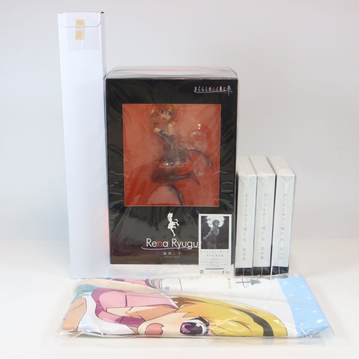 新品】ひぐらしのなく頃に でふぉめフィギュア 新品4種セット 園崎魅音