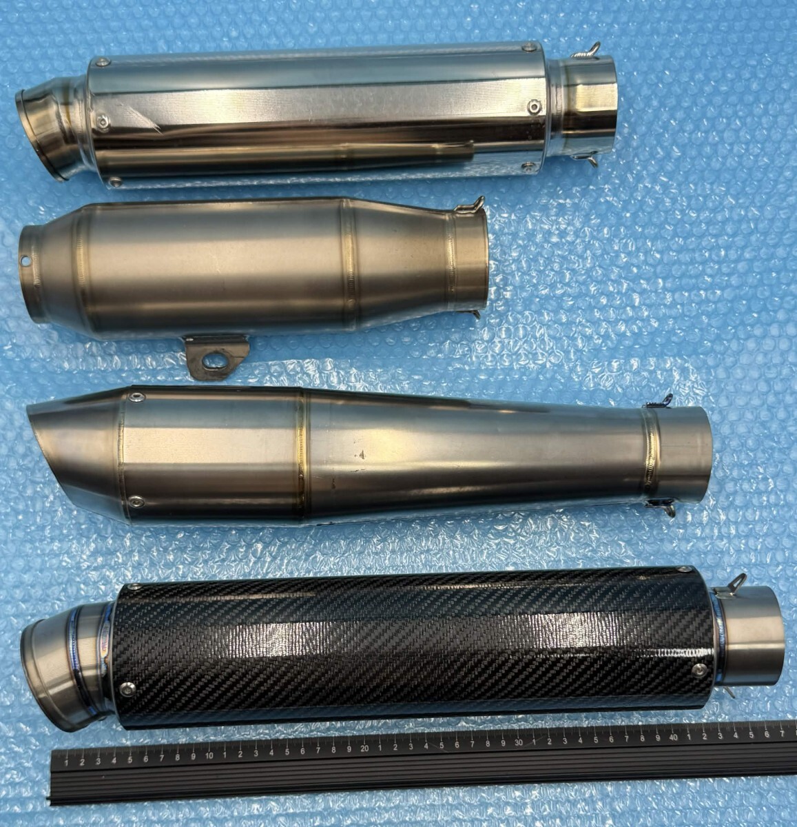 ゼファー750／RS SP忠男 コンバットマフラー （JMCA刻印プレートあり