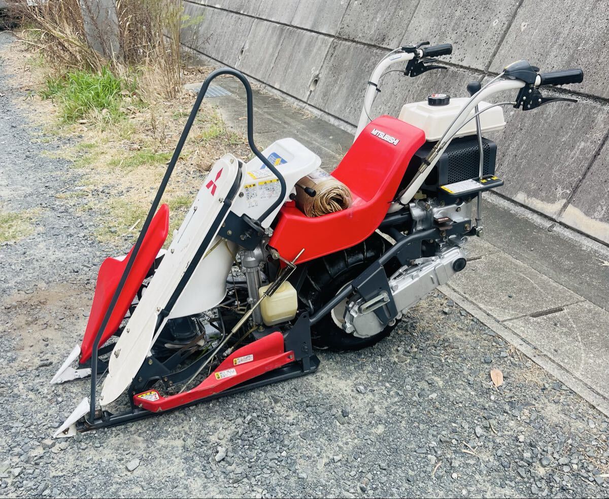 サマーセール】 長野 三菱 2条刈り バインダー MB550 直接引取 5馬力