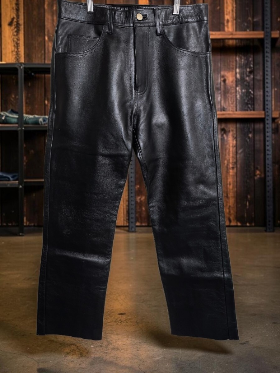 希少美品 WAREHOUSE （ウエアハウス） 105 505タイプ 牛パッチ