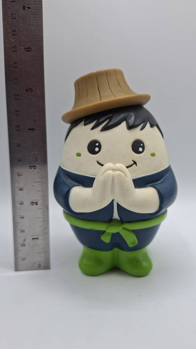 農業協同組合 農協のタコちゃん ソフビ 貯金箱 当時物 企業物 激レアの