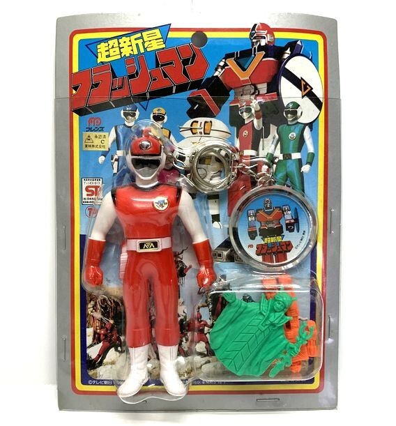 バンダイ 超新星フラッシュマン レッドフラッシュ スーパー戦隊 ミドル