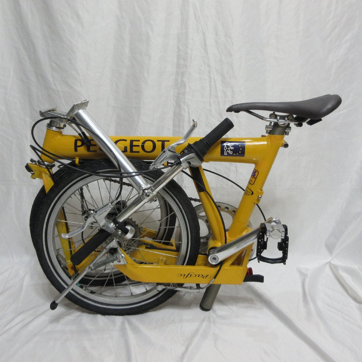 PEUGEOT Allons-Y 折りたたみ自転車　ジャンク品扱い PEUGEOT プジョー Allons-Y 折り畳み自転車 ジャンク品/部品取り の