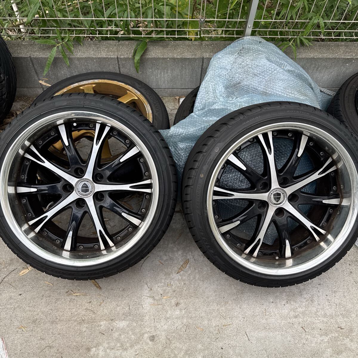 中古】美品 work SCHWERT SC4 19inch プリウス等 ワーク シュバート 4
