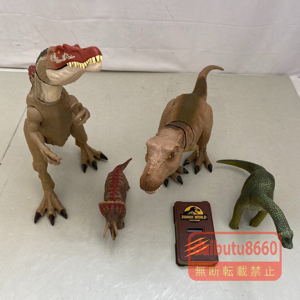 中古】スピノサウルス ジュラシックパーク Ⅲ 恐竜 フィギュア ソフビ