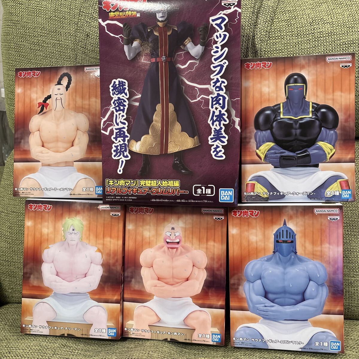 キン肉マン フィギュアコレクション 改造品 ウォーズマンvsラーメン
