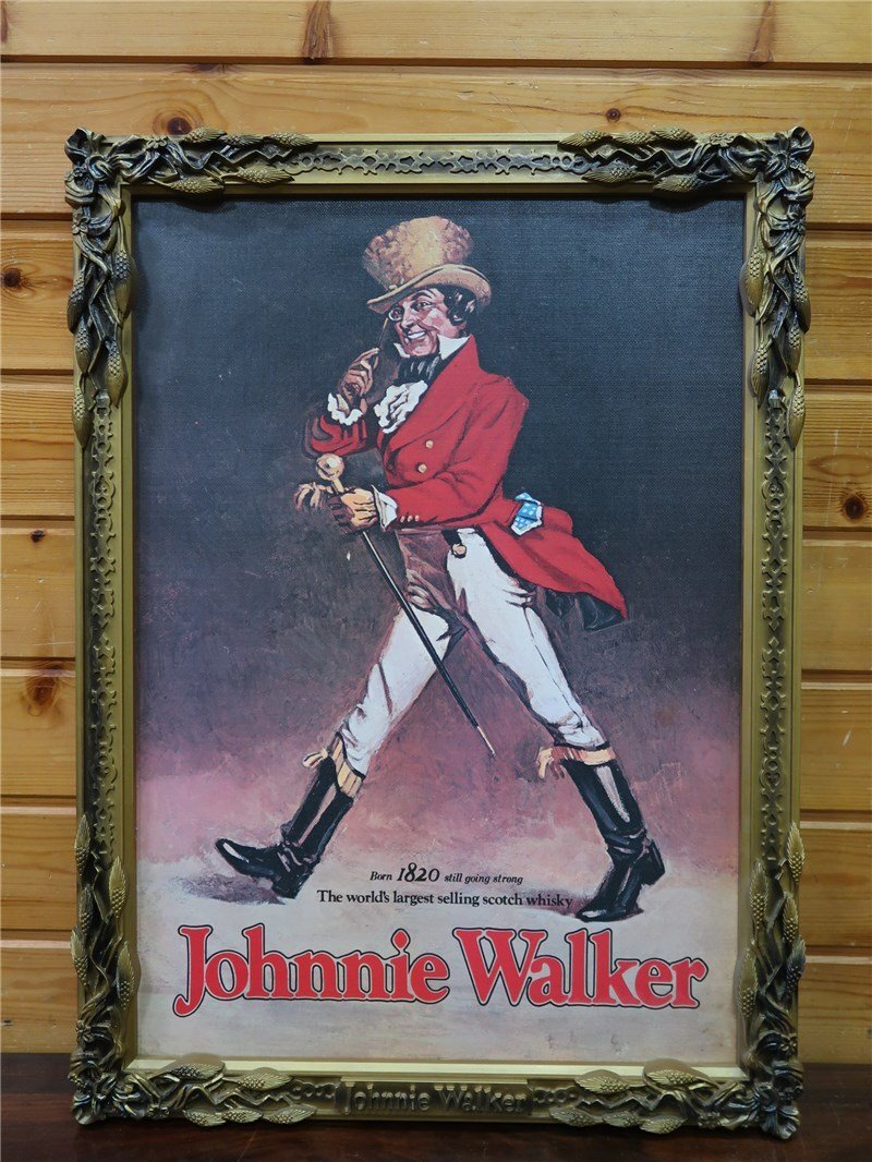 やや傷や汚れあり】当時物 Johnnie Walker ジョニーウォーカー スト