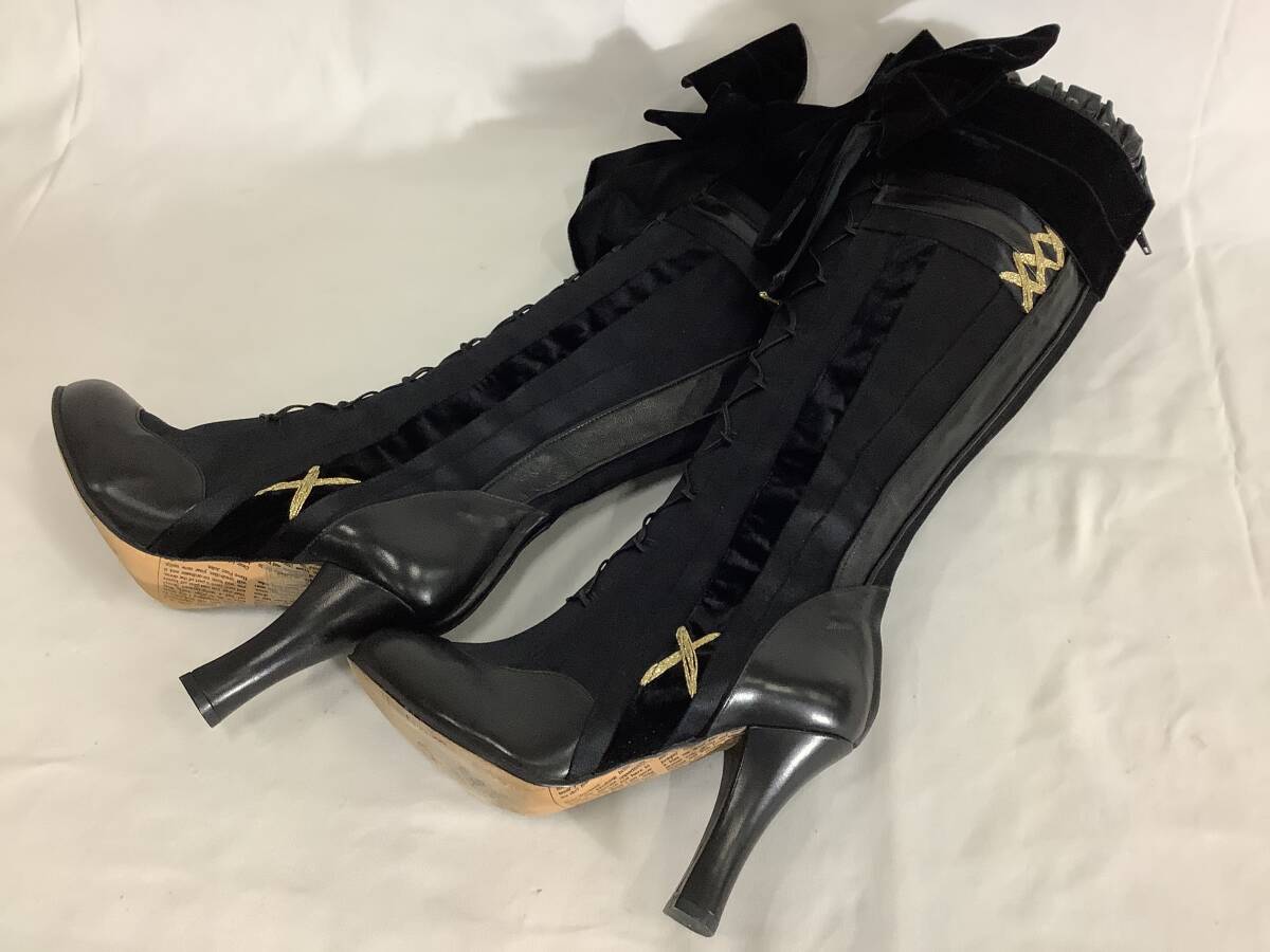 中古】即決☆GORILLA☆26cm レザーワークブーツ ゴリラ メンズ 8 本革