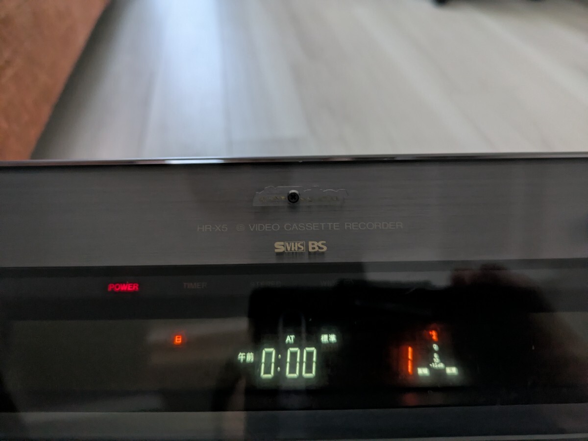 日立 8㎜ ビデオデッキ VT-BS58 / VT-F55 セット ジャンク品☆A3963の