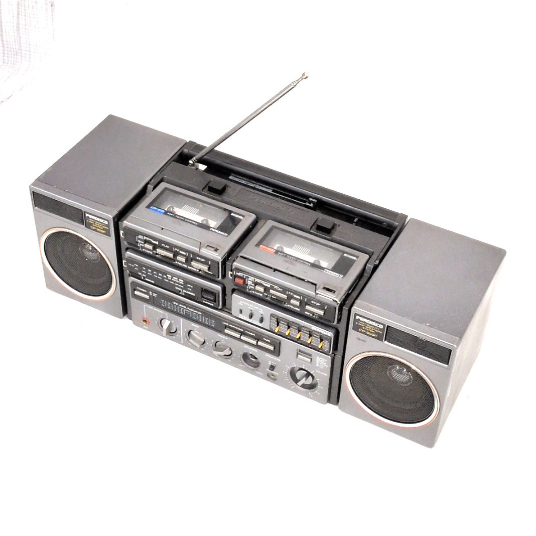 HITACHI 日立 ラジカセ PERDISCO TRK-8000 パディスコ 未確認 本体のみ