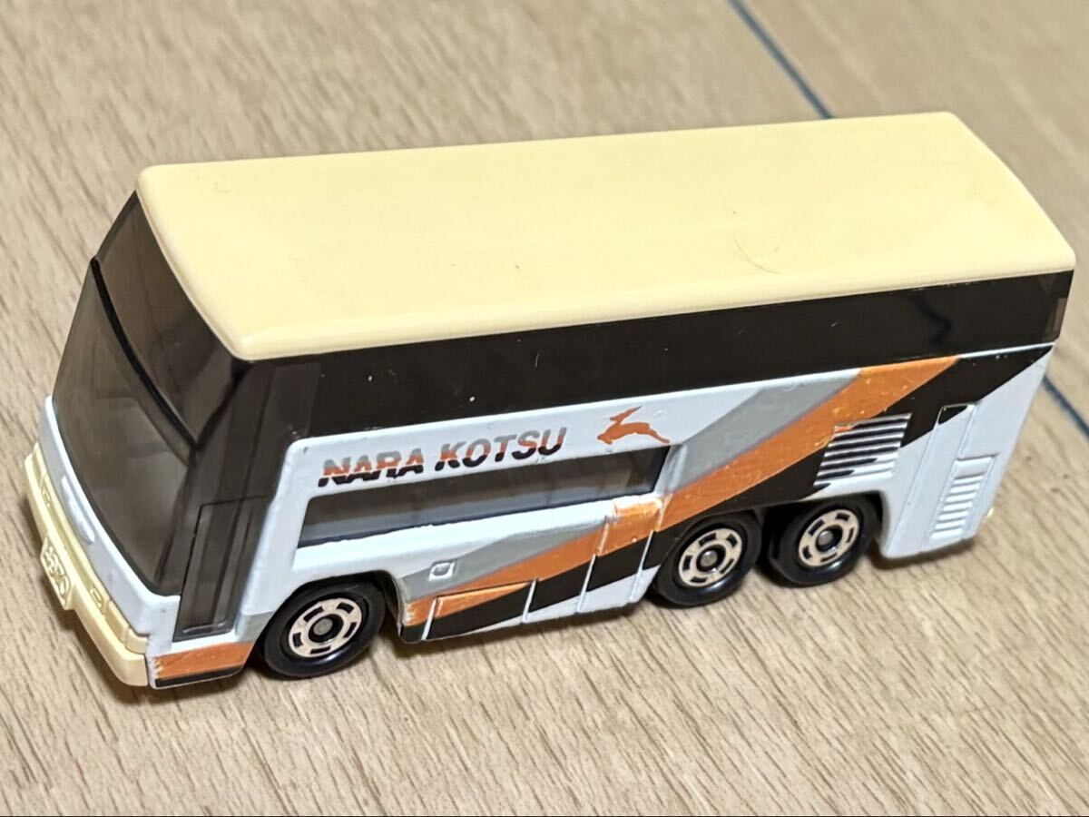 1円～ トミー 赤箱トミカ 日野グランビューバス /ミニカー 日本製の