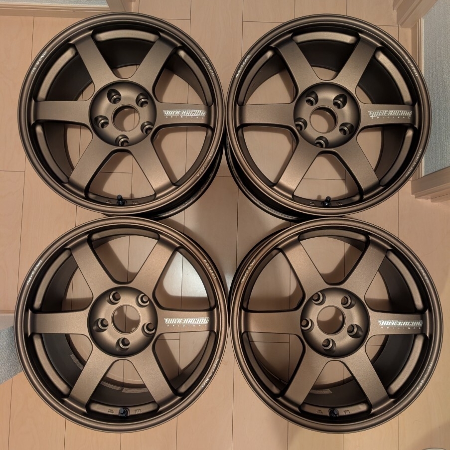 レイズ TE37V 9J -10 17インチ 4穴 114.3 ハコスカ Z シルビア 180SXの