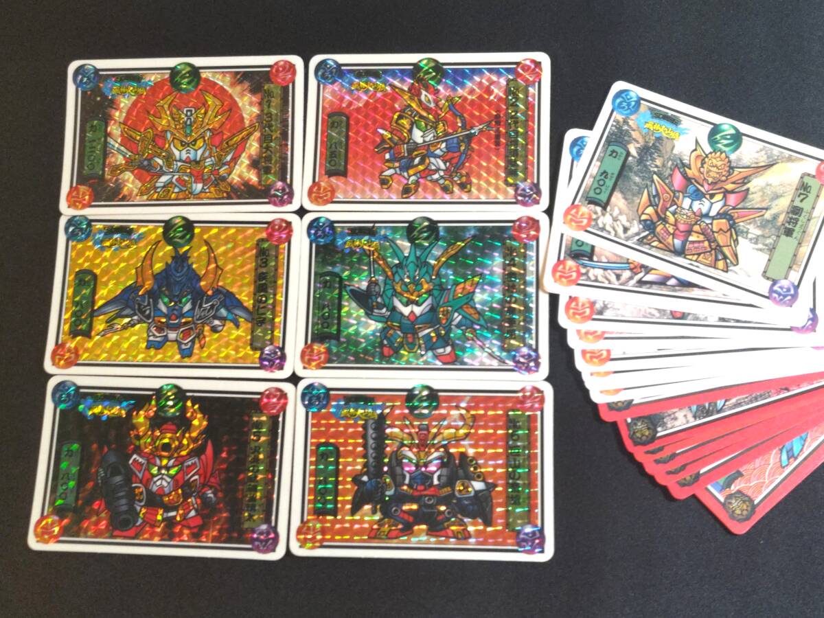激レア！初版 バンプレカード SDガンダム戦士カード大集合 ケイブンシャ 傷や汚れあり】ケイブンシャ SDガンダムジオラマ絵本 SDガンダム戦国