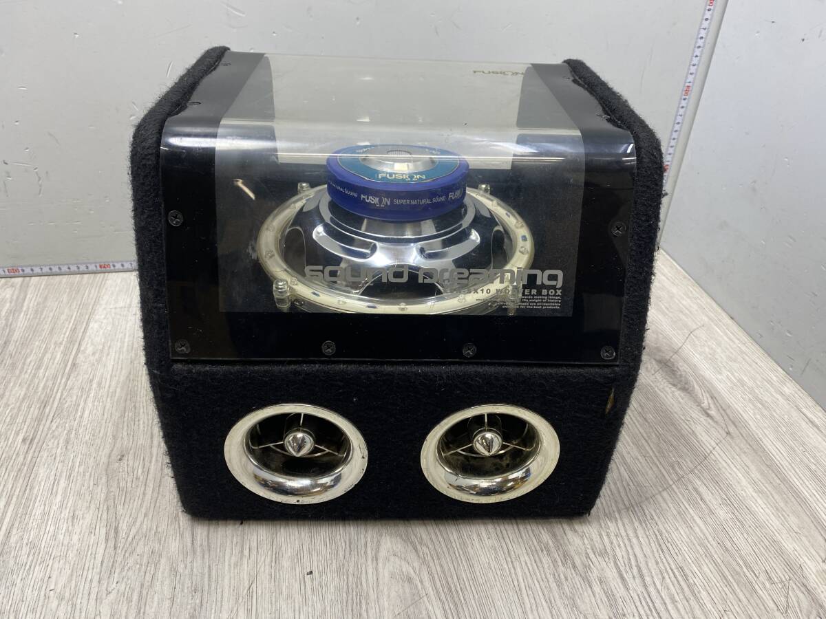 ☆ FUSION フュージョン ウーハー FSN-WX17L ウーファー ウーハー BOX