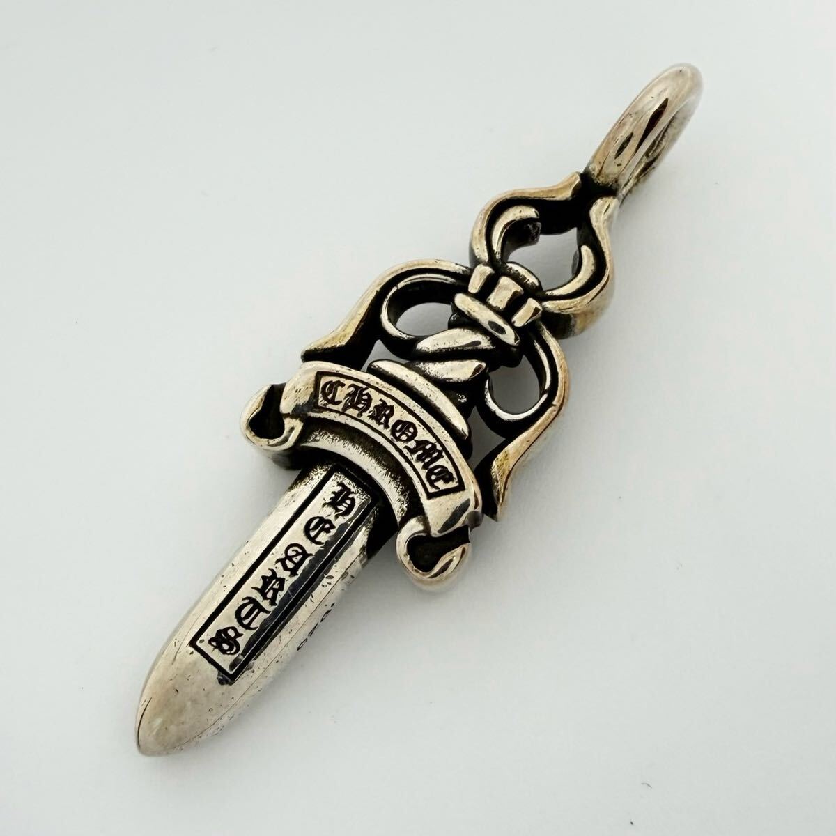 Chrome Hearts クロムハーツ ペンダント スクロールバンド リング