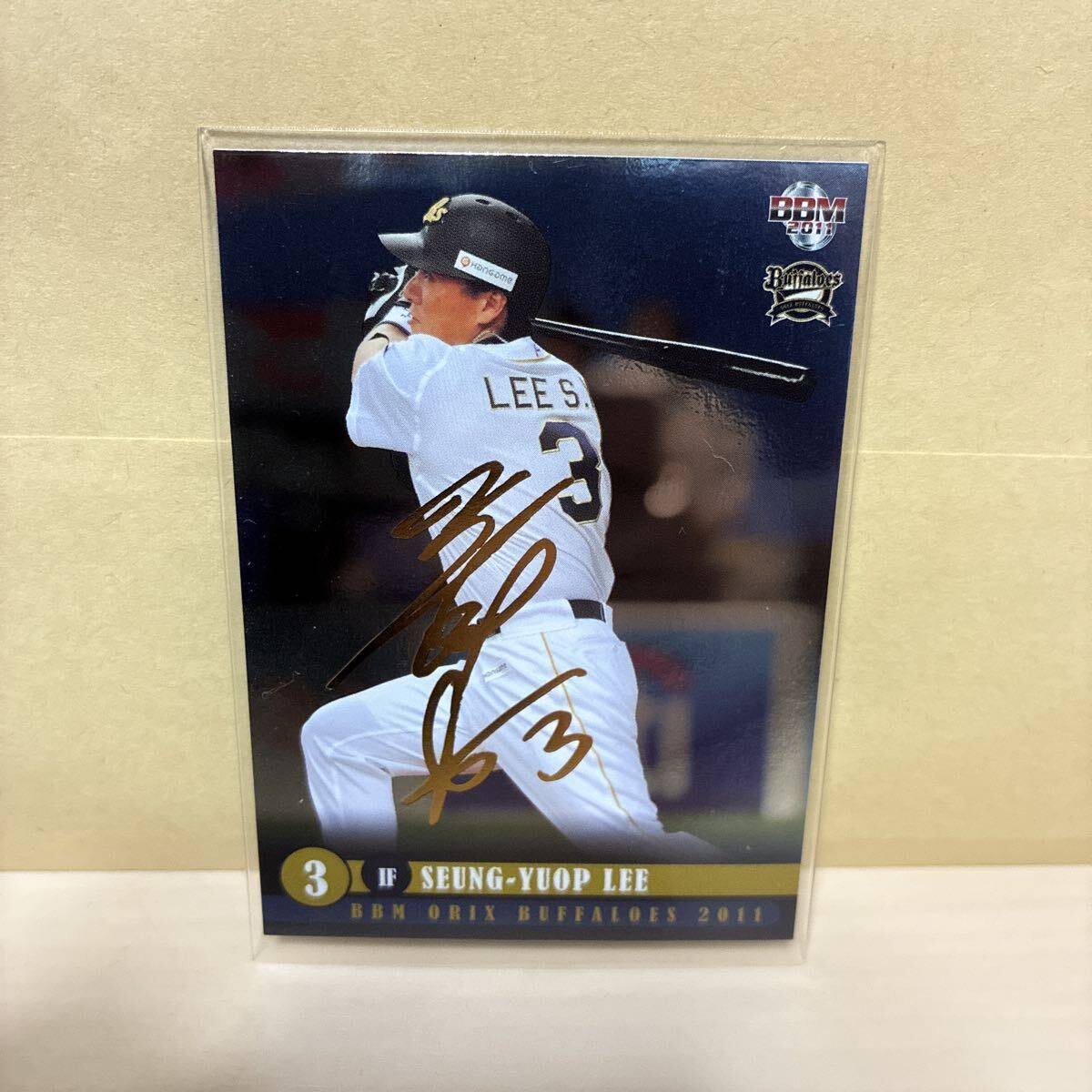 ❤️李承燁 イ スンヨプ ジャージ カード ジャイアンツ 巨人 LEE (白) 中古】【イ・スンヨプ】李承燁(巨人時代)直筆サイン入りプロ仕様