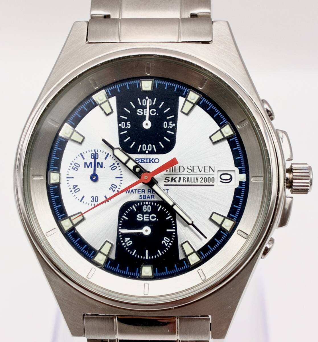 新品】【SEIKO】未使用品 動作未確認 SEIKO V657-9030 クロノグラフ