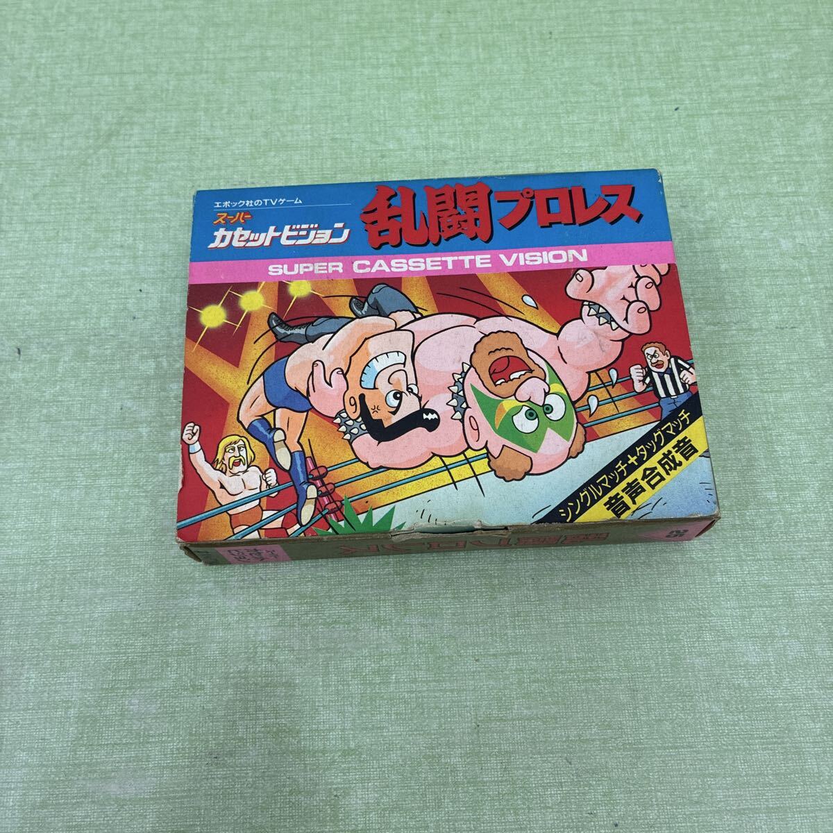 【レア】カセットビジョン本体　★エポック社★ 傷や汚れあり】エポック社 スーパーカセットビジョン 本体
