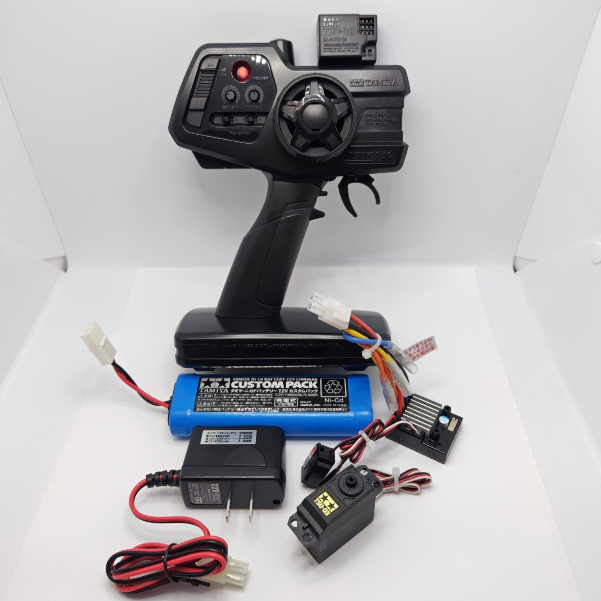 新品】【新品】タミヤ『受信機：TRU-08＆送信機：TTU-08セット
