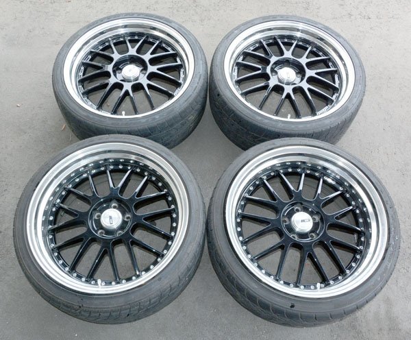 美品 】TANABE SSR SP4 20インチホイール4本セット F:9J+24/R:9.5J+18