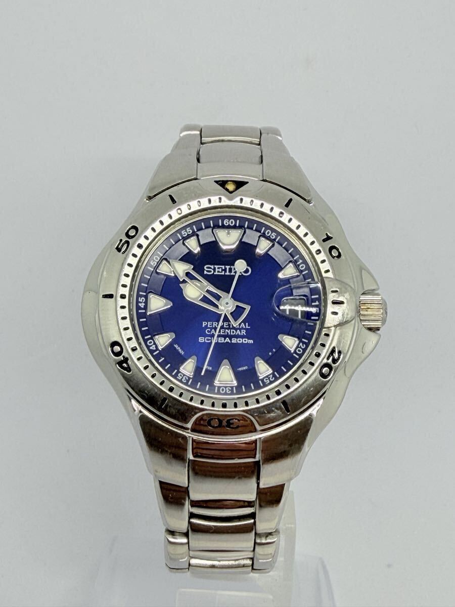 全体的に状態が悪い】キングラム[27]SEIKO セイコー AGS SCUBA