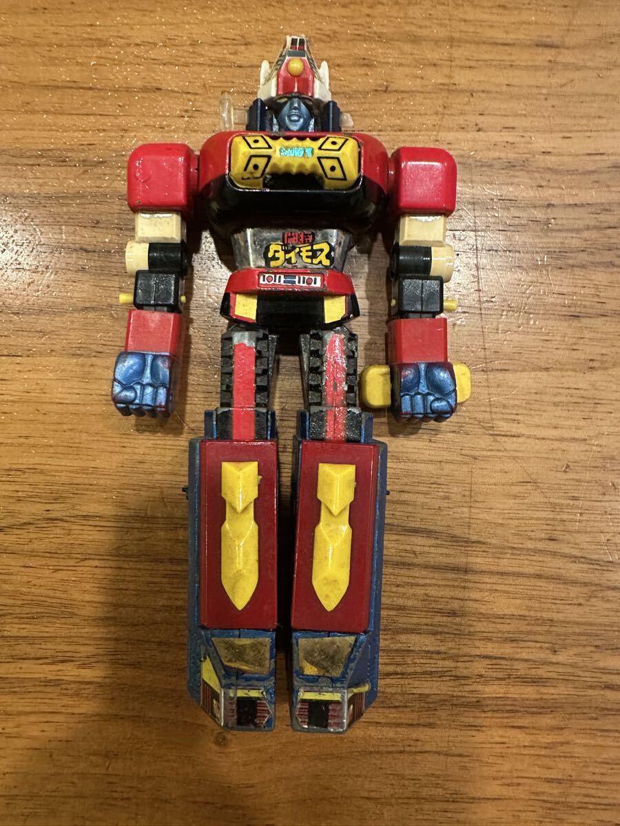 1978年当時物 DX超合金 闘将ダイモス ポピー / パーツ完品 ミサイル未