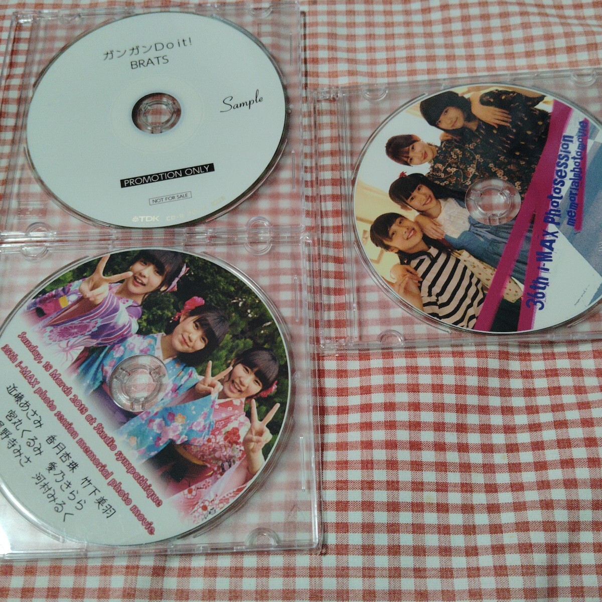 目立った傷や汚れなし】竹下美羽 直筆サイン入り チェキ 2 DVD 特典
