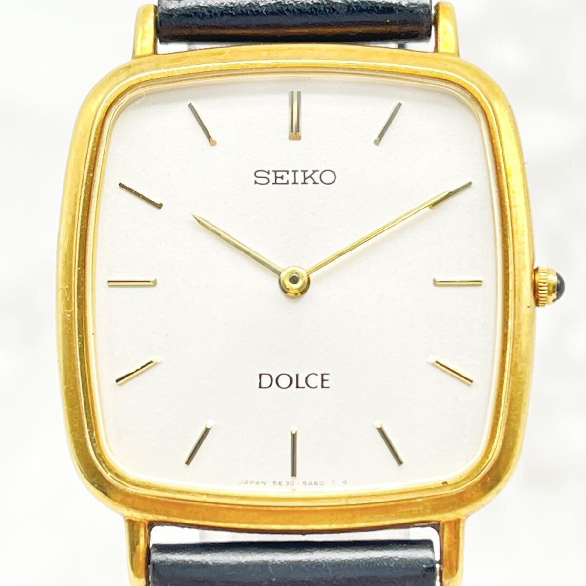 中古】#8733 SEIKO DOLCE ドルチェ メンズ 腕時計 USED品 5E31-6D30