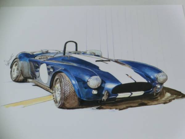 新品 Bowイラスト シェルビーコブラ 2 Racing Shelby Cobra 2 Racing 118 の落札情報詳細 ヤフオク落札価格情報 オークフリー スマートフォン版