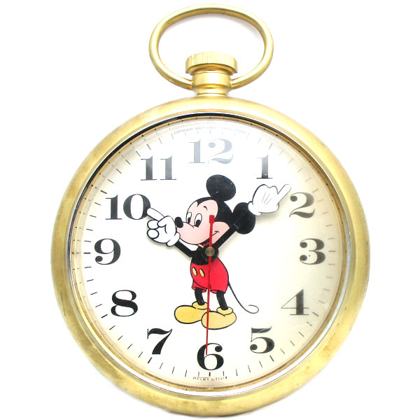 ミッキー アンティークウォールクロック WELBY/ヴィンテージ壁掛け時計