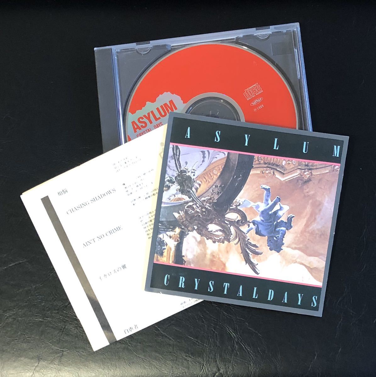 CD 旧規格盤 JPD-402】アサイラム ASYLUM□クリスタル・デイズ CRYSTAL