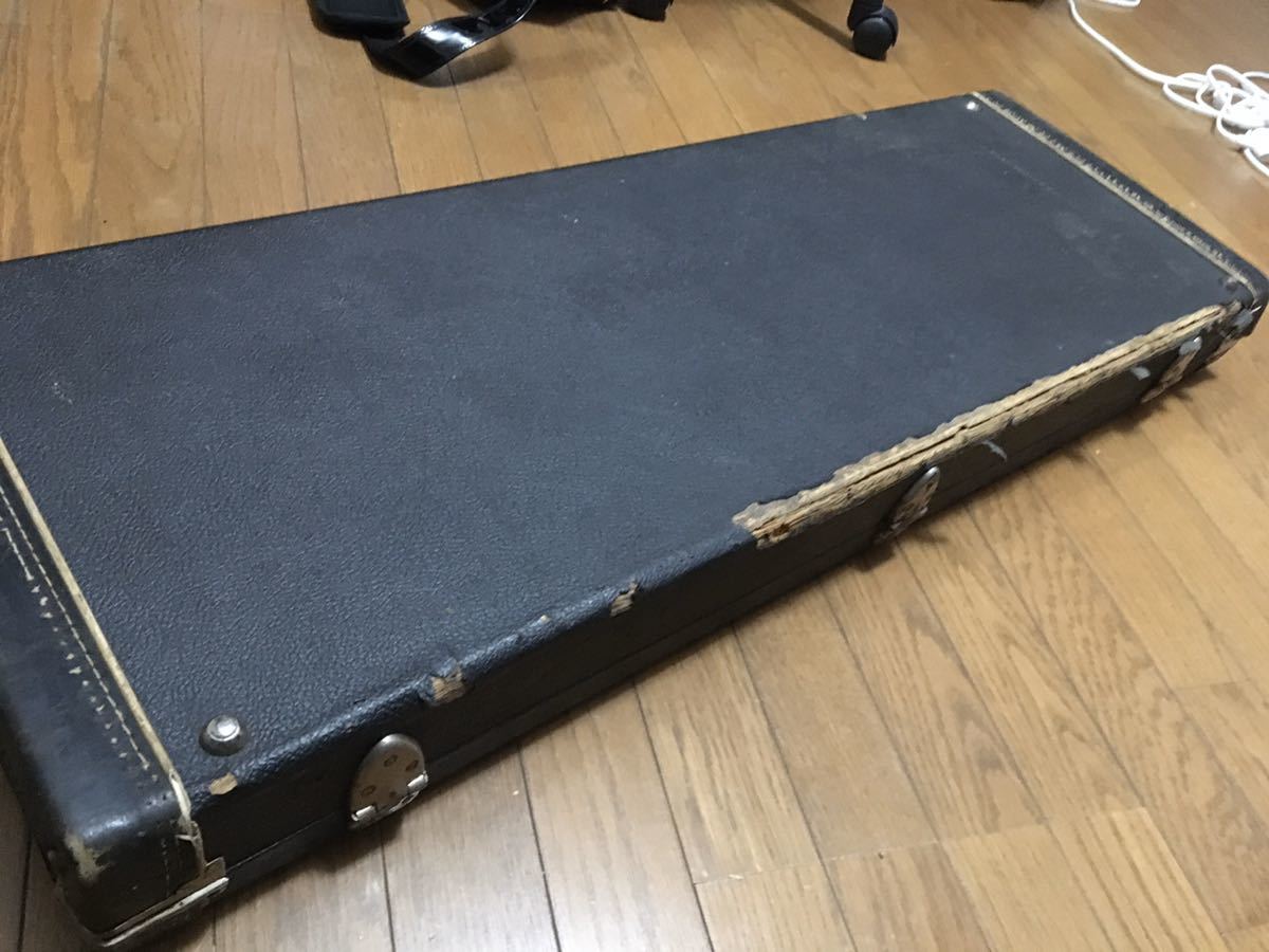 Fender ハードケース 60年代 ブラックトーレックスの落札情報詳細