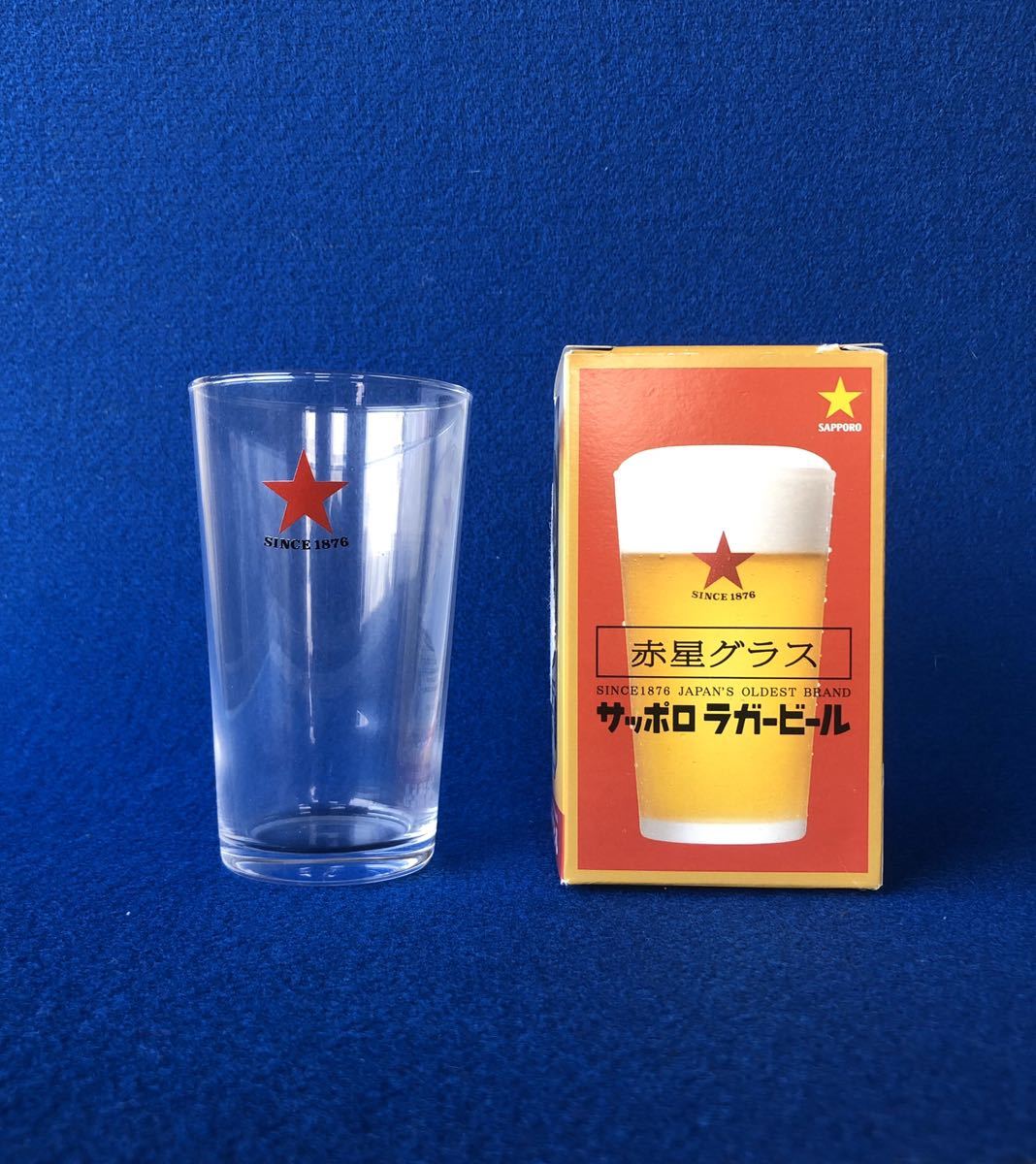 新品】レア 赤星 グラス サッポロラガービール 限定品 2018 非売品の