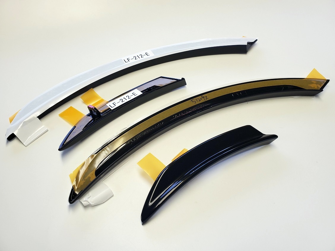 新品 新品 他車流用に レクサス Rc F用 レクサス純正リヤフェンダーモール 黒 212 リヤバンパー用は加工済 マークx ノア ヴォクシー等 の落札情報詳細 ヤフオク落札価格情報 オークフリー スマートフォン版