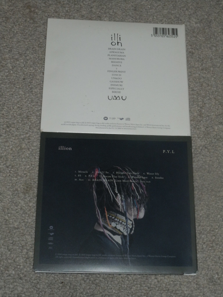 illion「UBU」「P.Y.L」CDアルバム2枚セット☆RADWIMPS,ラッドウイン ...