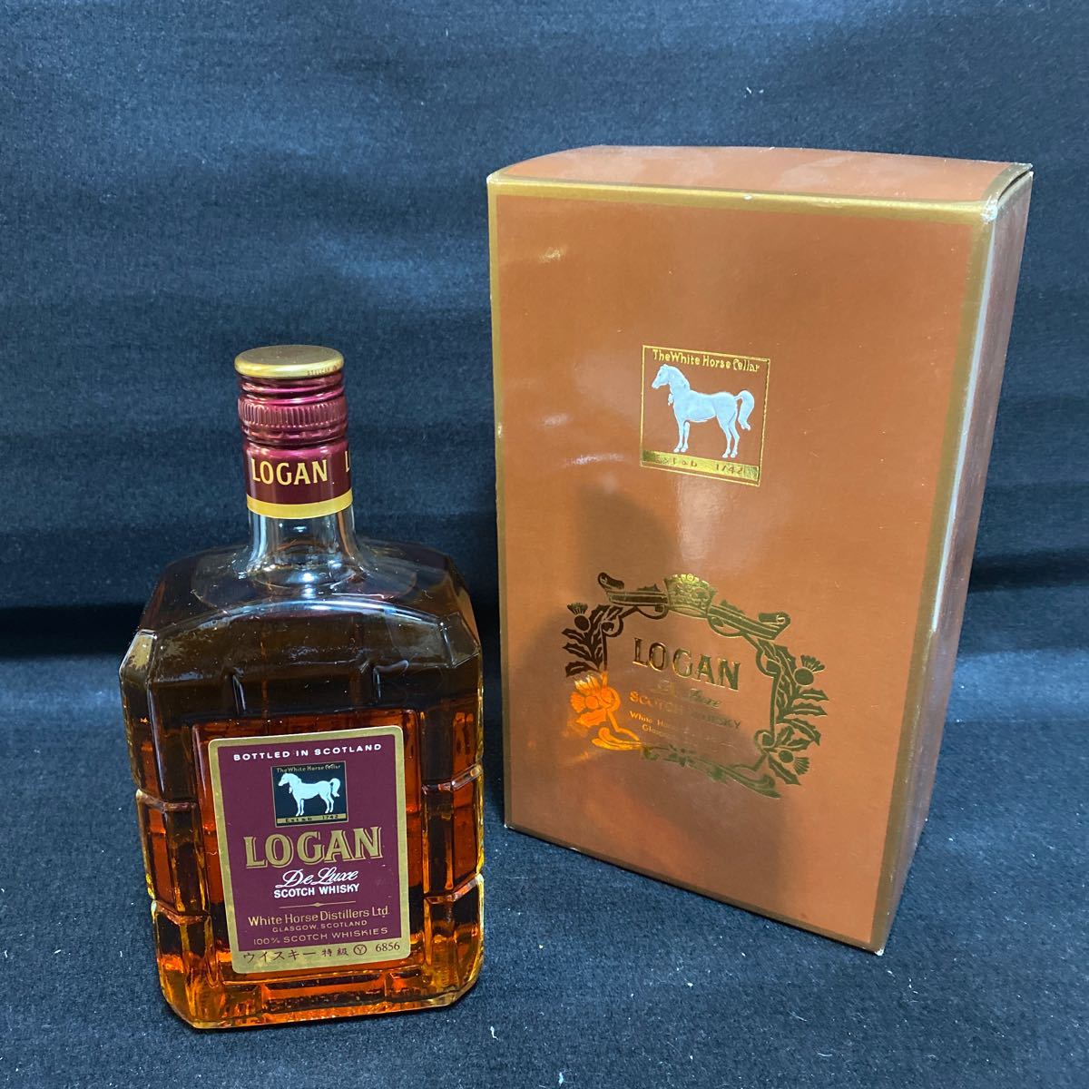 新品】1円~【未開栓】古酒 LOGAN ローガン Deluxe デラックス SCOTCH